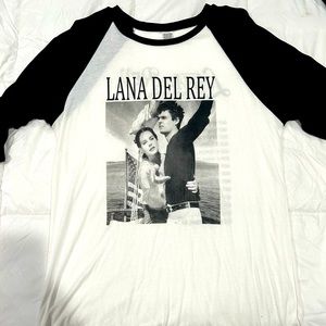 Lana Del Rey Concert Baseball Shirt